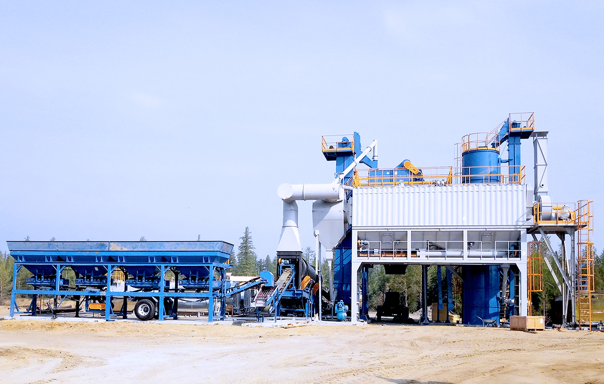 Mobile Asphalt Plant