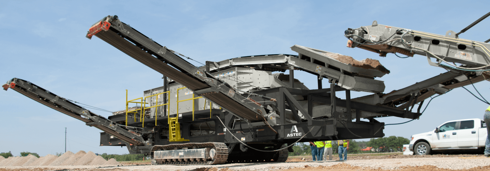 Mobile Screening Plant
